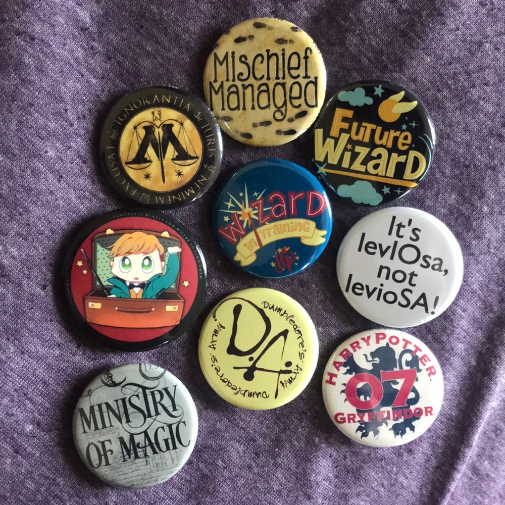 Harry Potter pins
